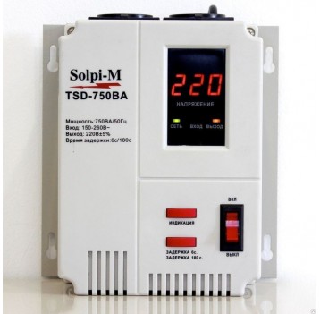 Стабилизатор напр.Solpi-M TSD-750BA